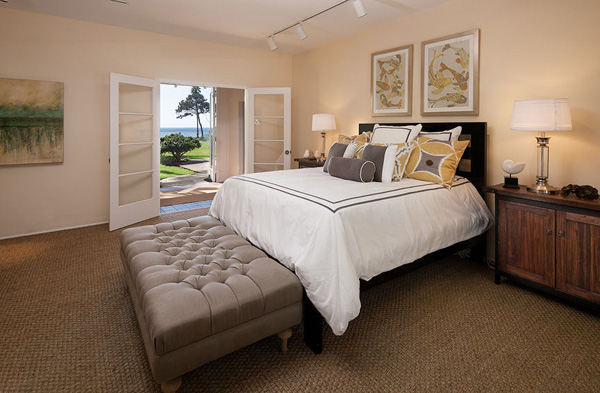 1685 Fernald Point Lane bedroom, a Montecito beachfront home