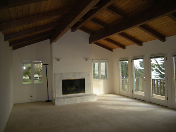 1409 Shoreline Drive master bedroom, a Santa Barbara oceanfront home