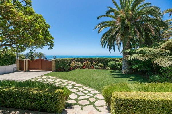 1130 Channel Drive ocean view, a beach home on Butterfly Beach in Montecito